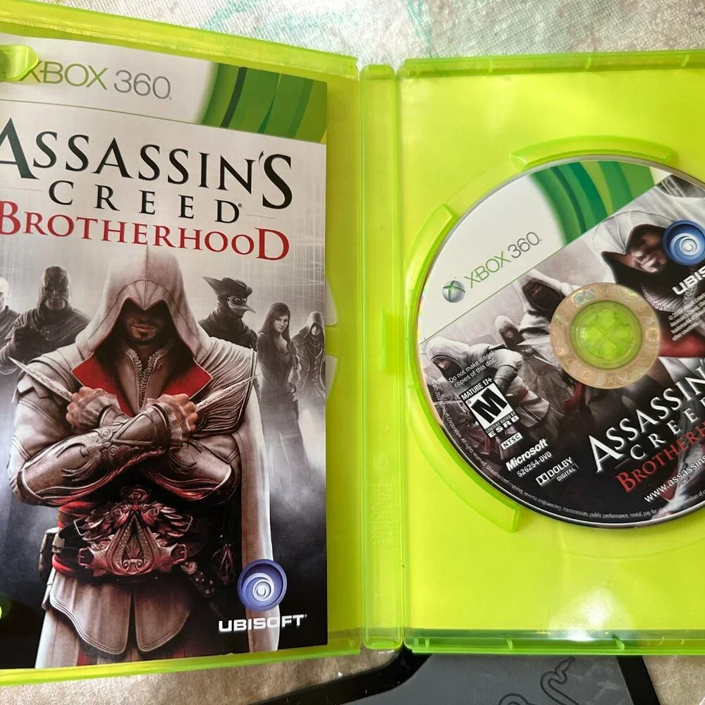 Lot of 4 Assassin's Creed Xbox 360 Games Revelations Brotherhood Assassin's Cree